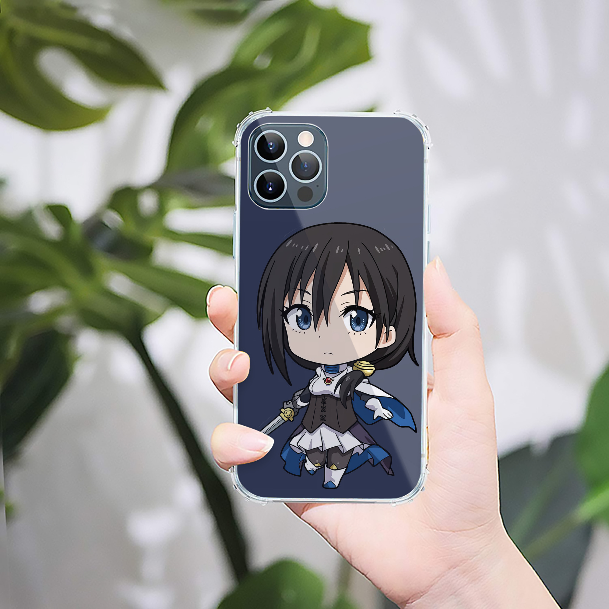 （画像用） 転スラ Regarding Reincarnated to Slime 【iPhone 12シリーズ対応】透明スマホケース（クリアソフトケース）